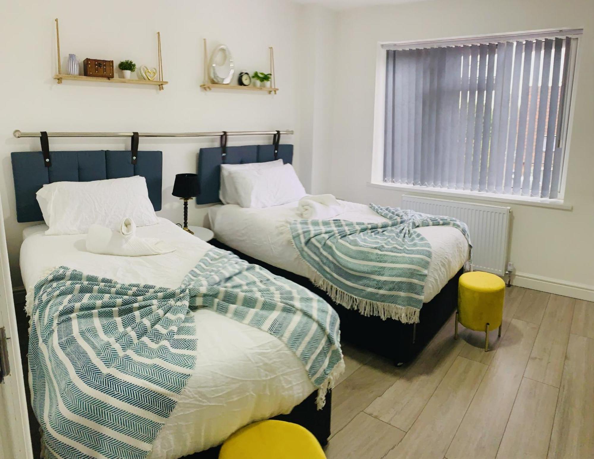 Modern & Cosy 2-Bed Apartment Near Nec, Airport & Jlr! バーミンガム 部屋 写真
